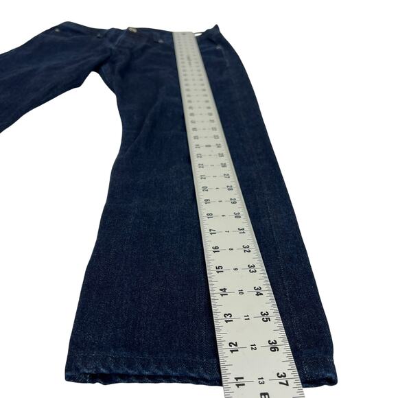 Rag & Bone Womens Size 32 Dark Blue Mid Rise 100% Cotton Denim Jeans - Picture 4 of 8